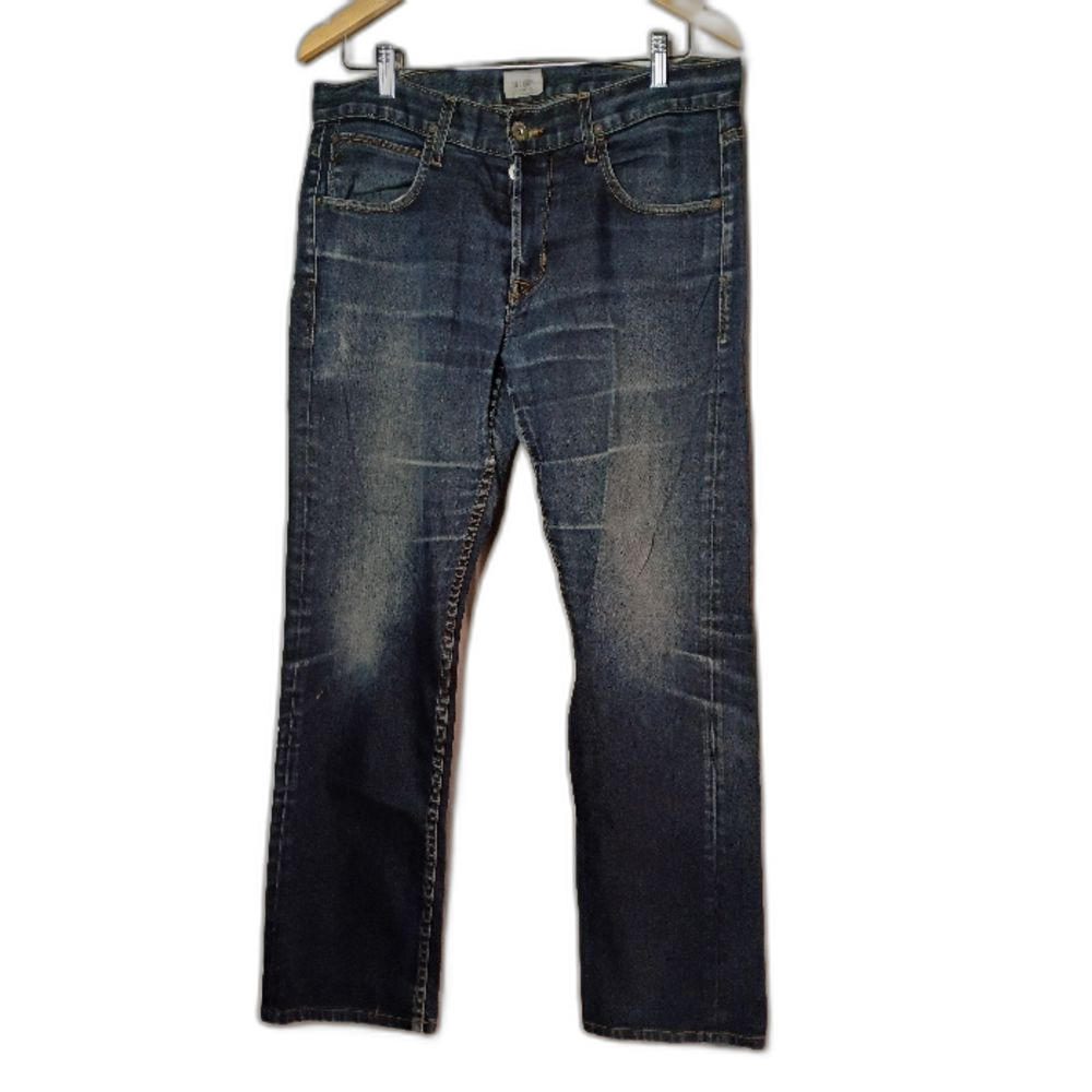 Hudson Byron Jeans Dark Wash 34 x 30 Button Fly made in USA